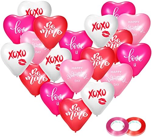 60 Parça Kalp Balon Beyaz Işık Pembe Kırmızı Kalp Şekilli Balonlar Sevgililer Günü Balonlar Lateks Kalp Balonlar Evlilik Süslemeleri