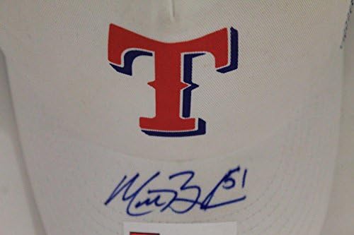 Matt Bush 2004 1/1 Texas Rangers İmzalı Snap Back Nike Şapka-İmzalı Şapkalar
