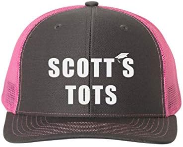 Ofis Şapkası / Scott's Tots / Komik Kapaklar / Ayarlanabilir Snapback / Beyaz Metin