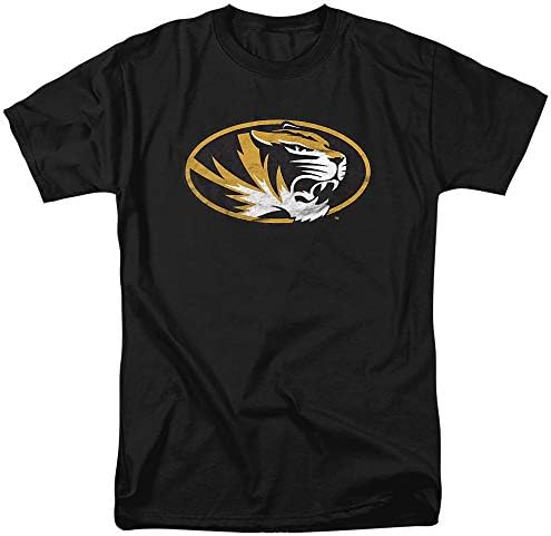 Missouri Üniversitesi Resmi Birincil Logo Unisex Yetişkin T Gömlek