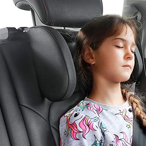 Araba Koltuğu Kafalık Yastık, Baş Boyun Desteği Ayrılabilir, Prim Koltuk Baş Yastık, 360 Derece Ayarlanabilir Her İki Tarafın
