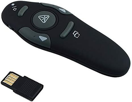 Lazer Kırmızı İşaretçi ve USB Soketli Sunum İşaretçisi/Tıklayıcısı