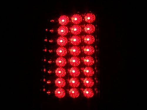 Anzo ABD 311050 Ford Süper Görev Kırmızı / Temizle LED Kuyruk ışık Meclisi - (Çiftler halinde Satılır)