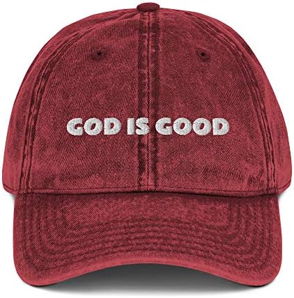Tanrı Her Zaman İyidir Hıristiyan Şapkası