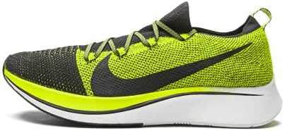 Nike Zoom Fly Flyknit Erkek Koşu Ayakkabısı Siyah / Siyah-Volt-Beyaz Beden