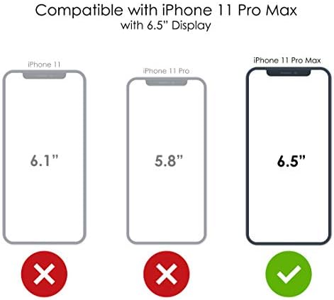 Distinctİnk Temizle Darbeye Hibrid Vaka iPhone 11 Pro MAX ( 6.5 Ekran) - TPU Tampon, Akrilik Geri, Temperli Cam Ekran Koruyucu-Yaz