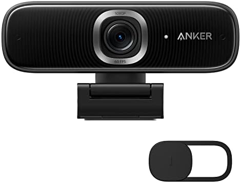 Anker PowerConf C300 Akıllı Full HD Web Kamerası, AI Destekli Çerçeveleme ve Otomatik Odaklama, Gürültü Önleyici Mikrofonlu 1080p