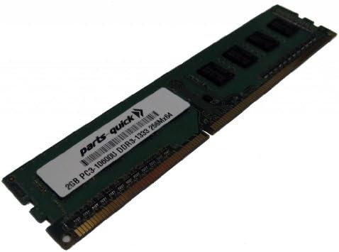 Gigabyte GA-P43T-ES3G Anakart DDR3 PC3-10600 1333 MHz DIMM Olmayan ECC Masaüstü RAM için 2 GB Bellek Yükseltme (PARÇALARI-hızlı