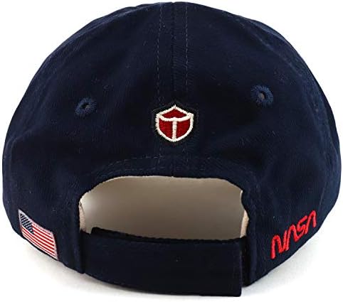 Armycrew Resmi Lisanslı Yürümeye Başlayan Gençlik NASA Insignia %100 Pamuklu Beyzbol Şapkası