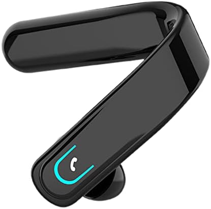 MagiDeal-on İş Bluetooth 5.0 Kulaklık Kulaklık Su Geçirmez 180 Derece Dönen Mic ile Kulak Monte Pil Ekran Kulaklık Kulaklık Telefonları