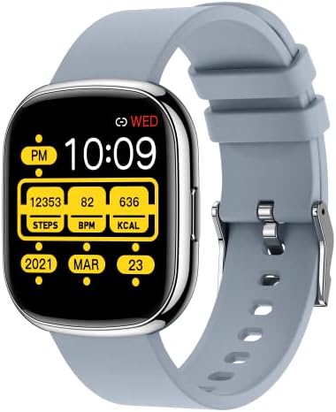 Akıllı saat, Spor Izci 1.3 Dokunmatik Ekran Spor İzle ile Kalp Hızı Uyku Monitör, IP68 Su Geçirmez akıllı saat Erkekler Kadınlar