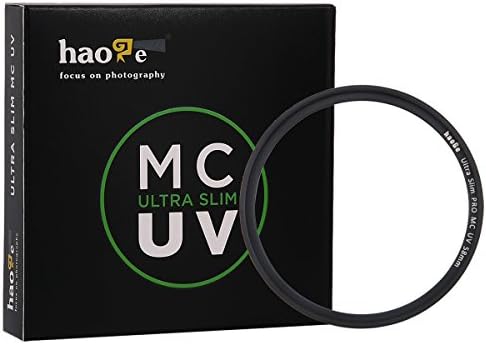 Haoge 58mm Ultra Ince MC UV Koruma Multicoated Ultraviyole Lens Filtre Canon 800D 700D 200D 1300D 60D EF-S ile 18-55mm f4-5.6