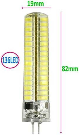 Mısır koçanı led LED Lamba G4 / G9 / E14 / BA15D 7W 136 SMD 5733 450-500lm Sıcak / Soğuk Beyaz Kısılabilir AC 220-240V 10 adet