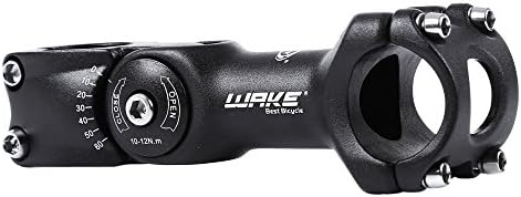 Wake MTB Kök 31.8 110mm 60 Derece Ayarlanabilir Bisiklet Kök Dağ Bisikleti Kök Kısa Gidon Kök için En Bisiklet, Yol Bisikleti,