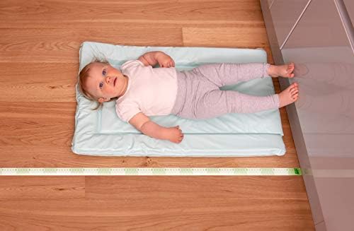 Ölçün Beni! Çocuk Çocuk Odası için Bebek Roll-up Kapı Çerçevesi Büyüme Yükseklik Tablosu-Yeşil Fasulye