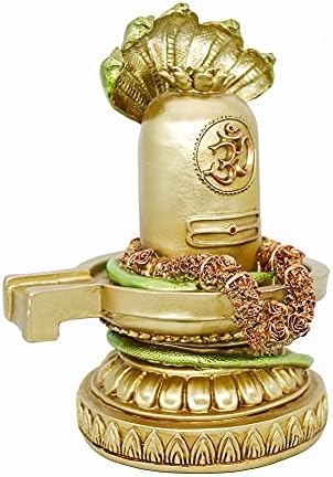 Hindu Idol Shiva Lingam Heykel-Hint Tanrı Shiv Ling Dini Heykeli - Hinduizm Shivling El Sanatları Murti Pooja Mandir Sunak Puja