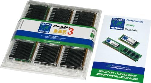 Küresel Bellek 3 GB (3x1 GB) DDR3 1800 MHz PC3-14400 240-PİN Overclock DIMM Bellek Ram Kiti için PC Masaüstü / Anakartlar
