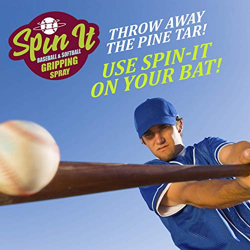 Spin IT Beyzbol Kavrama Spreyi / Yarasa Kavrama Bandı Takviyesi / Çam Katranı ve Rosin Torbası Değişimi | Doğru Atış için El