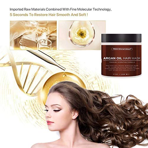 DDLmax Saç Detoksifiye Saç Maskesi Gelişmiş Moleküler Saç Kökleri Treatmen 236 ML Elastikiyet Saç Kurtarmak