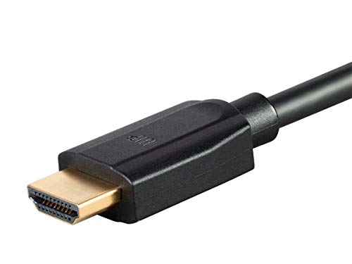 Monoprice DynamicView Ultra 8K HDMI Kablosu - 3 Fit - Siyah / Yüksek Hız, 48 Gbps, Dinamik HDR, eARC