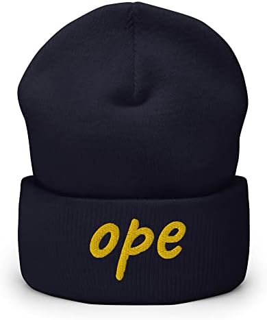 SBTeeDesign Ope Wisconsin Kelepçeli Bere Şapka