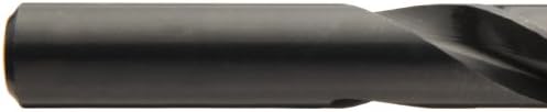 Chicago Latrobe 150ASP Serisi Yüksek Hızlı Çelik Jobber Uzunluk Matkap Ucu Seti, Metal Kasa, Ağır Hizmet Tipi, Siyah Oksit Kaplama,