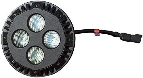LED PAR 46 Ampul-Standart PAR 46 Akkor Ampulün Yerini Alır-4 X 10 Watt LED'ler-3600 Lümen