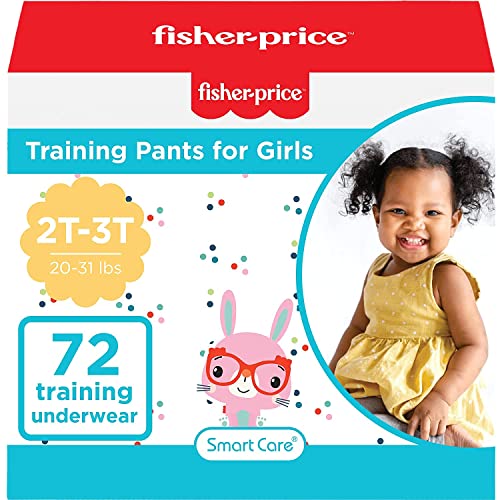 Smart Care Fisher-Price Eğitim Pantolonu, 2T-3T (Kız), 72 Sayım