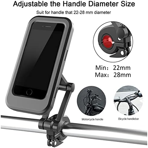 WANGFENG Bisiklet Motosiklet Cep Telefonu Desteği Cep Telefonu Kılıfı Katlanır Cep Telefonu Navigasyon Desteği Manyetik Emme