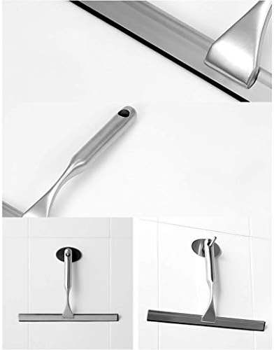 XJJZS Paslanmaz Çelik Kazıyıcı,Duş, Cam Kapılar, Zeminler, Aynalar için Metal ve Plastik Banyo Sileceği