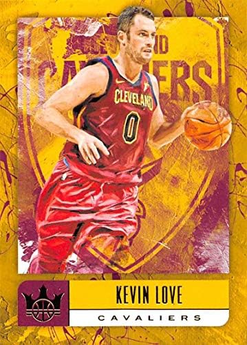 2018-19 Mahkemesi Kings Uluslararası Basketbol 66 Kevin Aşk Cleveland Cavaliers Resmi Blaster Özel NBA Ticaret Kartı Panini