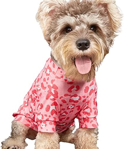 GİFZES Köpek Giyim Orta Köpek Kedi Baskı Gömlek Pet Giyim Günlük Giyim için Tüm Maç