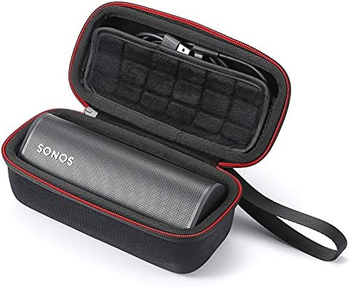 Sonos Roam Taşınabilir Akıllı Bluetooth Hoparlör için RAİACE Sert Taşıma Çantası. (Vaka Sadece, Cihaz Dahil Değildir) - Siyah