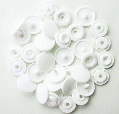 500 Takım Snaps Düğmeler KAM, BetterJonny Boyutu 20 T5 Parlak Yuvarlak Reçine Plastik Düğmeler Bağlantı Elemanları Yumruk Poppers