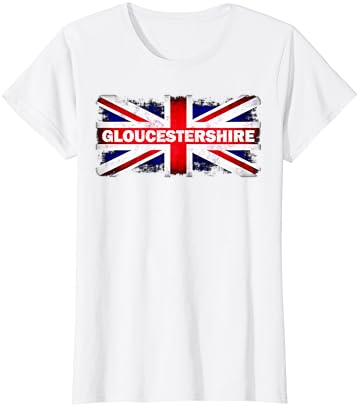 Gloucestershire County İngiltere İNGİLTERE İngiliz Bayrağı T-Shirt
