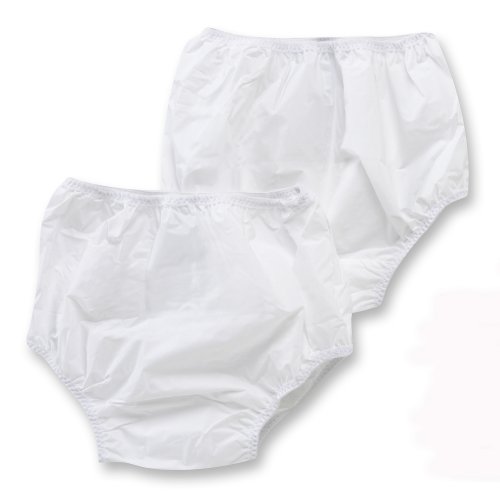 GERBER Su Geçirmez Pantolon, 2 Paket, Beyaz, 3-6 Ay
