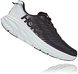 HOKA ONE ONE Erkek Rincon 3 Yol Koşu Ayakkabısı (Normal (D), Siyah / Beyaz