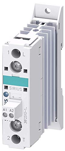 Siemens 3RF23 10-1BA04 SİRİUS SC Yarı İletken Kontaktör, Tek Fazlı, Vidalı Bağlantı, Anlık Anahtarlama, 48-460V Nominal Çalışma
