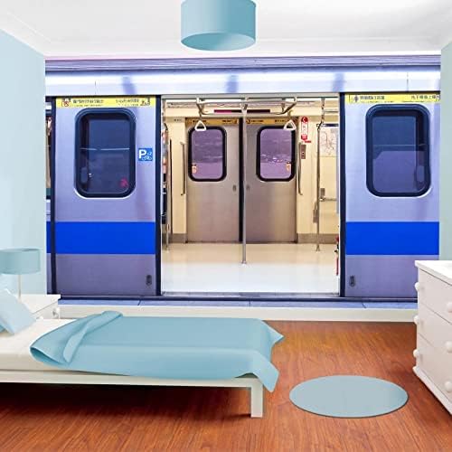 JNBFWallpaper Çıkarılabilir DIY 3D Metro Koridor Desen Sanat Dekor Çocuk Odası Duvar Sticker Kız Gençler Yatak Odası Oturma Odası