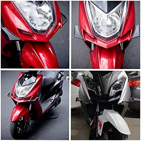 Kederli Peşinde Motosiklet Winglet Aerodinamik Kanat Kiti Spoiler Fit için Kawasaki Ninja H2 H2R Fit için Yamaha BWS RS Jog Joe