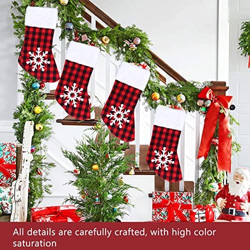 Adsire Noel Stocking Hediye Çanta, Noel Ev Partisi Dekoratif Mükemmel İşçilik için Hediyeler için Ev Dekor