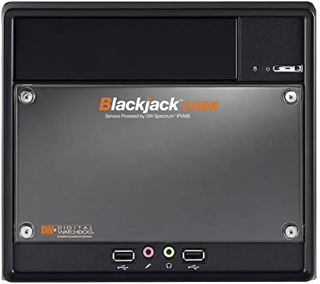 Dijital WATCHDOG DW-BJCUBE4T-DL Blackjack Küp DL 96-Kanallar 2MP 480 Mbps NVR, (4 TB HDD Dahil)