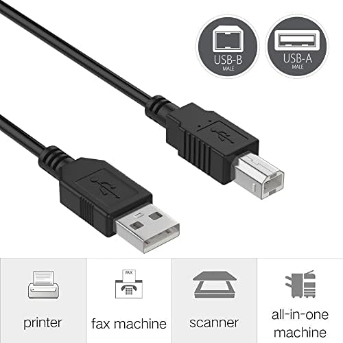WeGuard 6ft USB kablosu Dizüstü PC Data Sync Kablosu Değiştirme için Rane AD 22 S o Gecikme 2 Giriş 2 Çıkış 1U Rafa