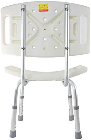 LZLYER duş sandalyesi Tuvalet Küvet Taşınabilir Ağır Geri Ayarlanabilir banyo oturağı-Handikap Engelli, Yaşlılar ve Yaşlılar