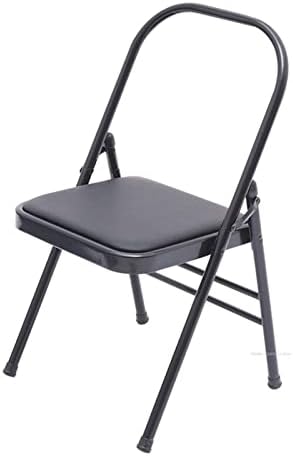 ZQDMBH Yoga Headstand Tezgah Backless Yoga Sandalye Ters Sandalye Kalınlaşma Yardımcı Aracı, Taşınabilir Katlanır Yoga Sandalye
