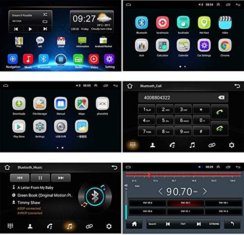 HBWZ Android 10.0 Araba Stereo Sat Nav Radyo ıçin Subaru Outback 3 / Legacy 4 2003-2009 GPS Navigasyon 9 Kafa Ünitesi Dokunmatik
