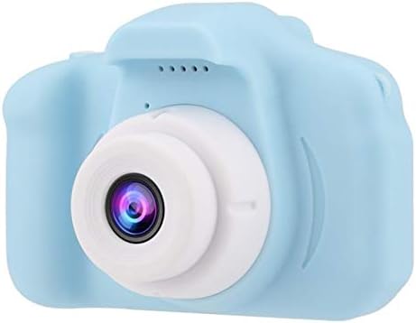 Niaviben Kamera için çocuk Dijital Mini Sevimli Kamera HD 1080 P çocuk Spor Kamera Mavi
