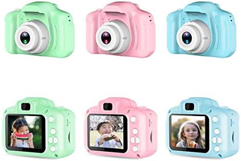 Çocuk Dijital Kamera, 1300 W Mini Karikatür Şarj Edilebilir Video Kamera, çocuklar Dijital Video Kamera için 3-10 Yıl Erkek Kız