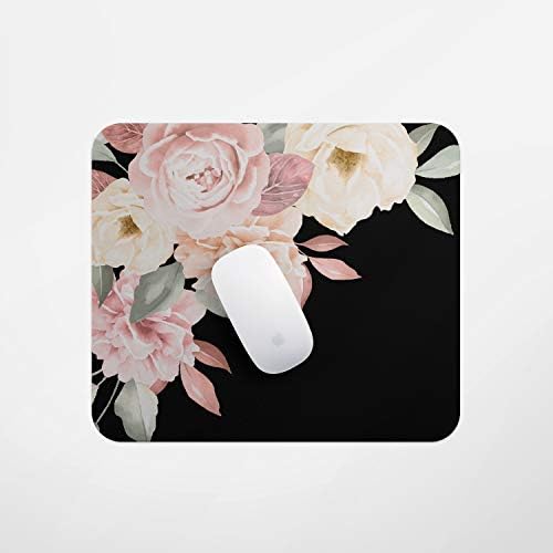 Şakayık çiçek Mouse pad kaymaz Mouse pad ofis ve oyun ofis ve ev için