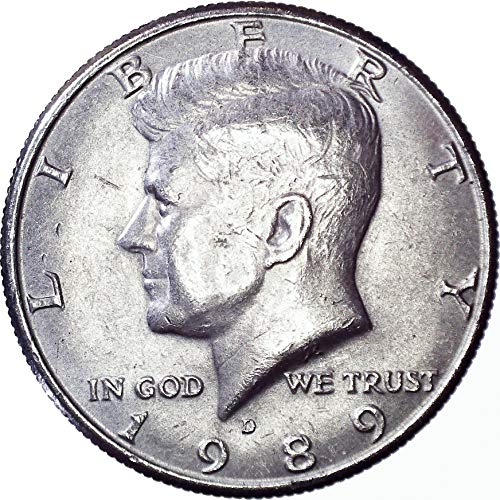 1989 D Kennedy Yarım Dolar 50C Hakkında Uncirculated